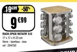 La Foir'Fouille Rack epice rotatif offre