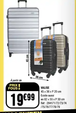 La Foir'Fouille Valise offre