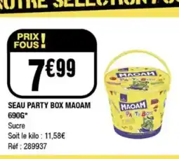 La Foir'Fouille MAOAM Seau party box offre