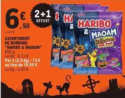 E.Leclerc HARIBO & MAOAM Assortiment de bonbons offre