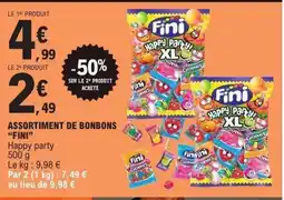 E.Leclerc FINI Assortiment de bonbons offre