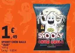 E.Leclerc JOJO Spooky chew balls offre