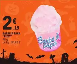 E.Leclerc FIZZY Barbe à papa offre