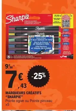 E.Leclerc SHARPIE Marqueurs créatifs offre