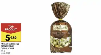 Papillotes prestige trocadero au chocolat noir