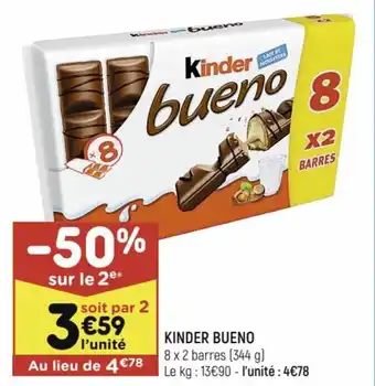 Leader Price Kinder bueno offre