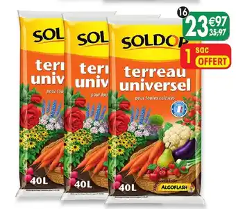 Maximo Lot de 2 sacs de terreau universel offre