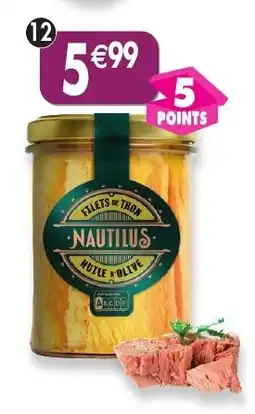 Maximo Filets de thon à l'huile d'olive Nautilus offre