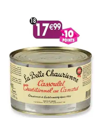 Maximo Cassoulet traditionnel au canard offre