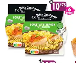 Maximo Lot de 2 barquettes de poulet à l'estragon et pâtes torsades offre