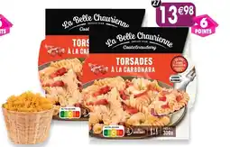 Maximo Lot de 2 barquettes de torsades à la carbonara la belle chaurienne offre