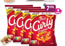 Maximo Lot de 4 paquets de curly cacahuète offre