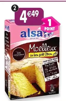 Maximo Gâteau moelleux citron alsa offre