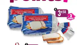 Maximo Lot de 2 pains de mie longue conservation offre