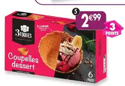 Maximo 6 coupelles dessert offre