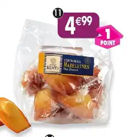 Maximo Madeleines coquilles pur beurre offre