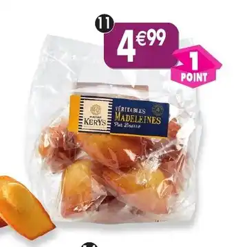 Maximo Madeleines coquilles pur beurre offre