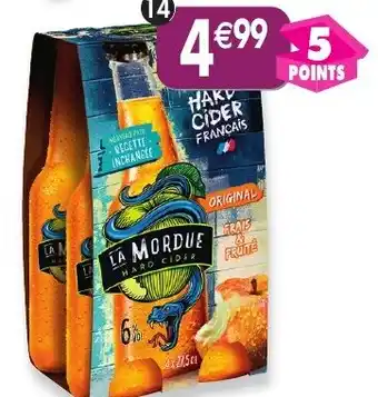 Maximo Cidre original 6° la mordue offre