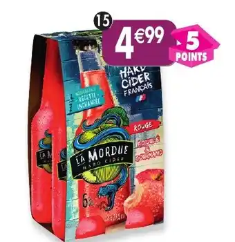 Maximo Cidre rouge 6° La Mordue offre