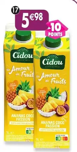 Maximo Lot de 2 briques de nectar d'ananas-coco-passion offre