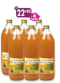 Maximo Jus de pomme de lorraine offre