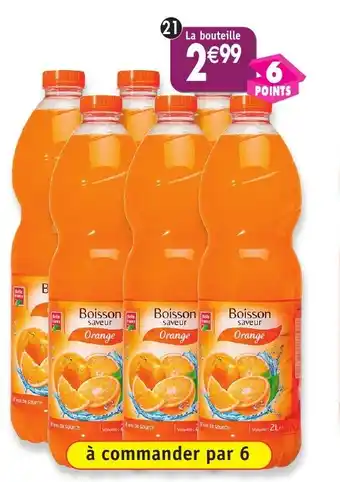 Maximo Boisson aux fruits orange offre