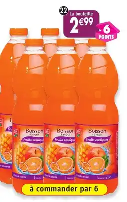 Maximo Boisson aux fruits exotique offre