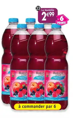 Maximo Boisson aux fruits pomme, cassis, framboise offre