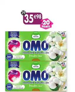 Maximo Lot de 2 boîtes. de lessive 3 en 1 prendre l'air omo offre