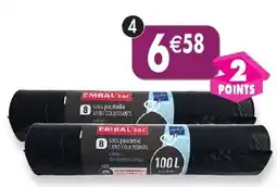 Maximo Lot de 2x8 sacs poubelle offre