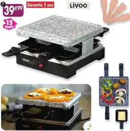 Maximo Appareil à raclette 4 personnes offre