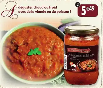Maximo Aubergines cuisinées à la provençale offre