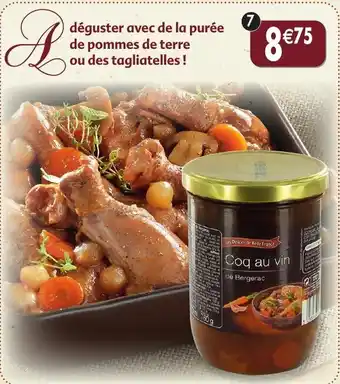 Maximo Coq au vin de bergerac offre