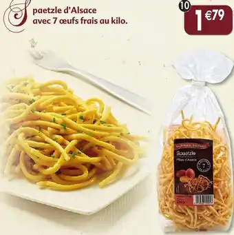 Maximo Spaetzle d'alsace offre