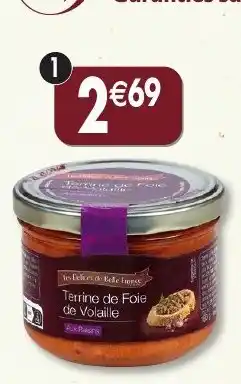 Maximo Terrine de foie de volaille aux raisins offre