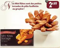 Maximo Mini flûtes feuilletées au fromage pur beurre offre