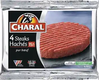 Spar STEAKS HACHÉS 5% M.G CHARAL offre
