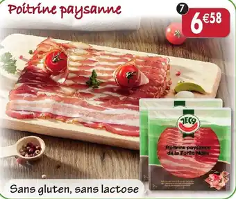 Maximo Lot de 2 barquettes de poitrine. paysanne de la Forêt Noire offre