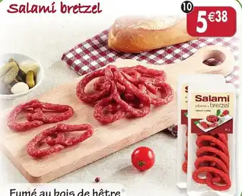 Maximo Lot de 2 barquettes de salami bretzel offre