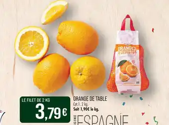 Match Orange de table offre