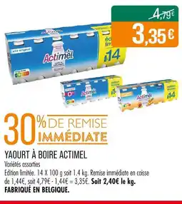 Match ACTIMEL Yaourt à boire offre