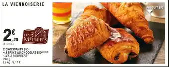 E.Leclerc 2 CROISSANTS BIO offre