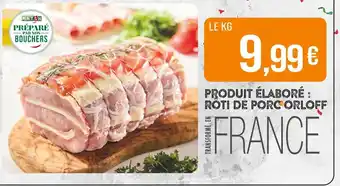Match Orloff Produit élaboré Rôti de porc offre