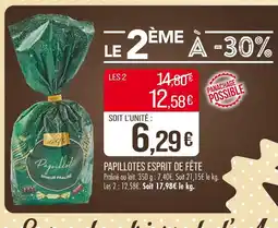 Match ESPRIT DE FÊTE Papillotes offre