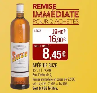 Match APÉRITIF SUZE offre