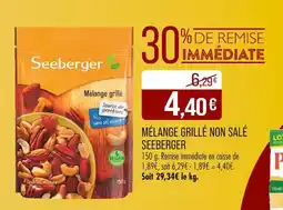 Match SEEBERGER Mélange grillé non salé offre