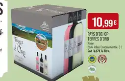 Match Terres d'Orb Pays d'Oc IGP Terres d'Orb Rouge offre