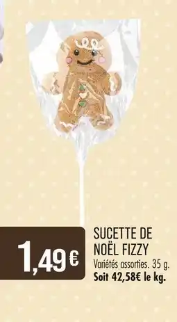 Match Fizzy Sucette de Noël offre