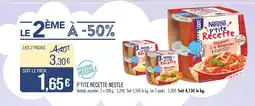 Match NESTLE P'tite Recette offre