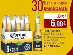 Match Corona Bière offre